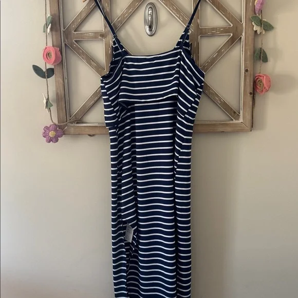 Cupshe Striped Drawstring Waist Maxi Dress - Picture 7 of 8